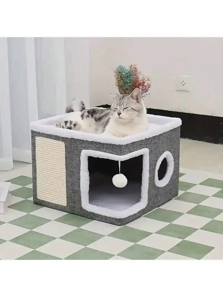 Cozy Cat Cave Hideaway thumbnail 3