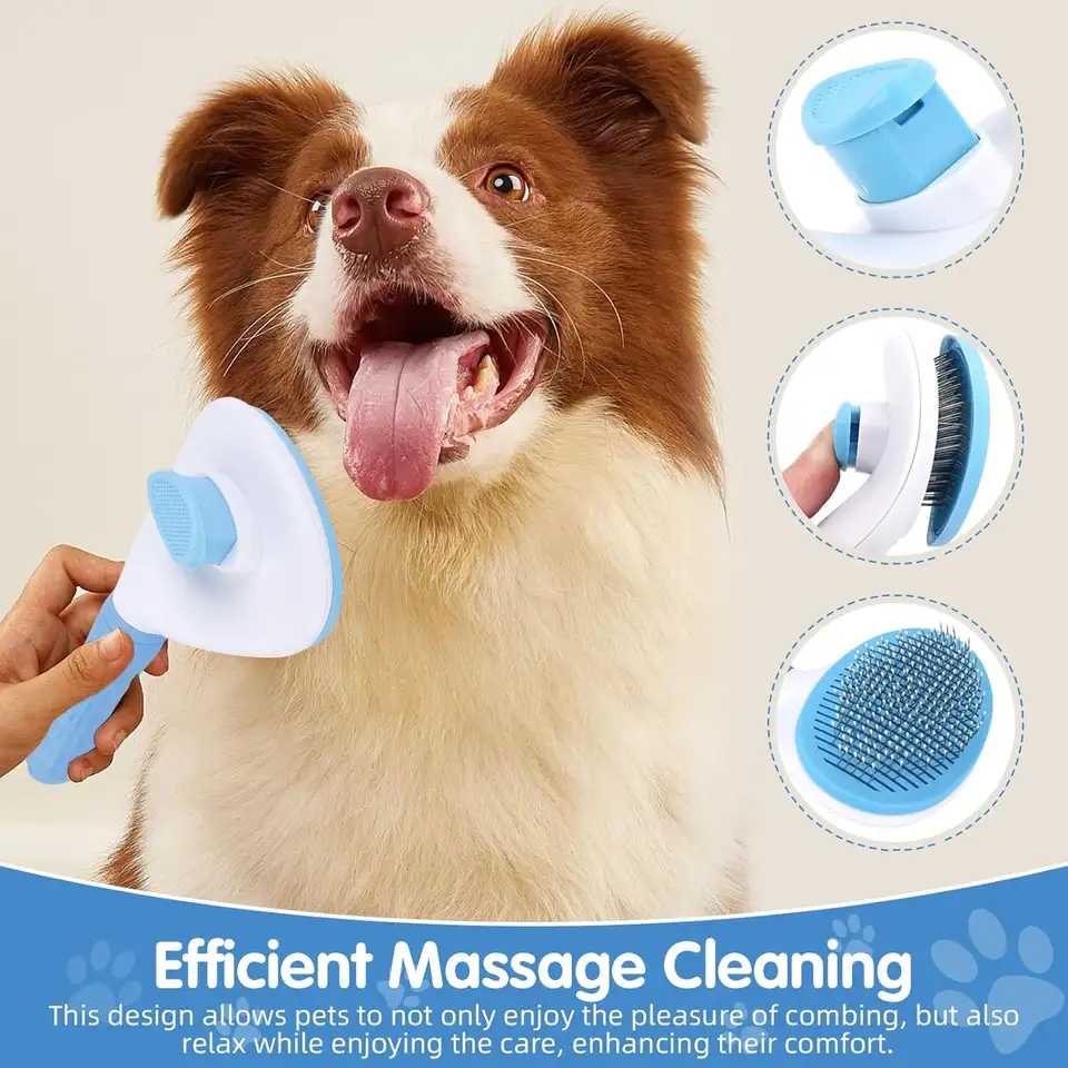 Self-Cleaning Slicker Brush thumbnail 3