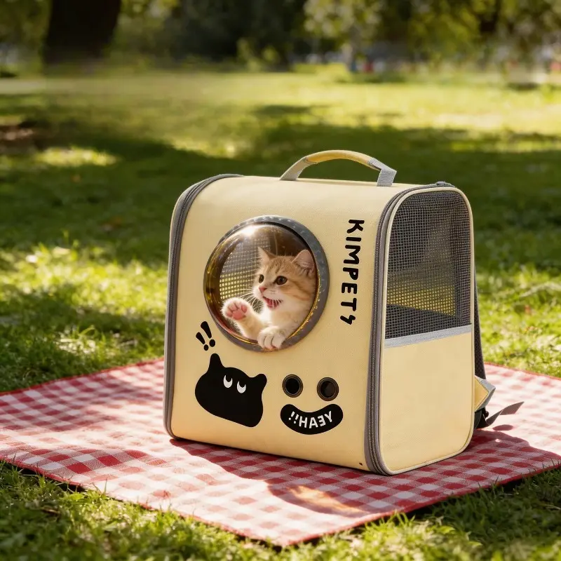 Premium Cat Carrier Backpack thumbnail 2