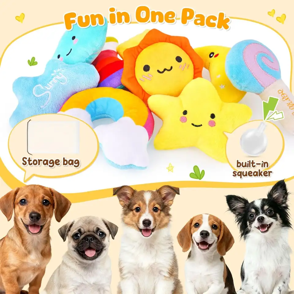 Crinkle Squeaky Toy Bundle thumbnail 2