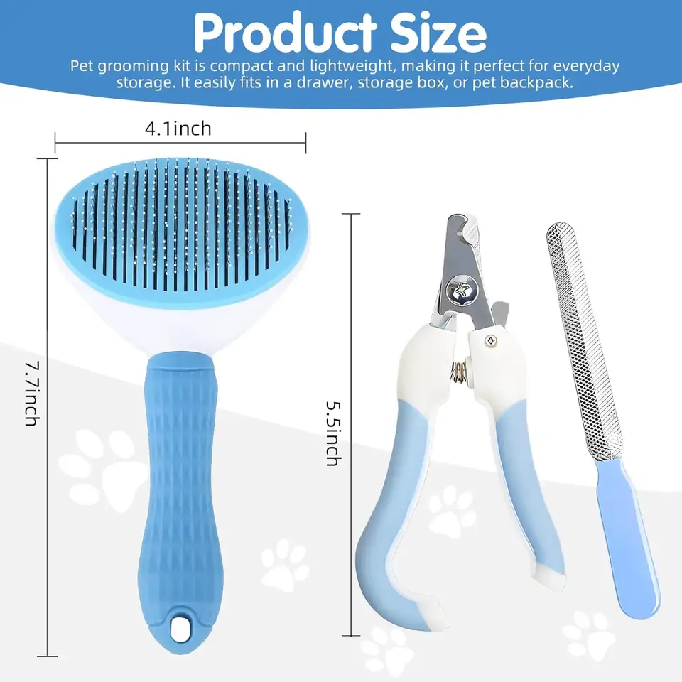 Self-Cleaning Slicker Brush thumbnail 2